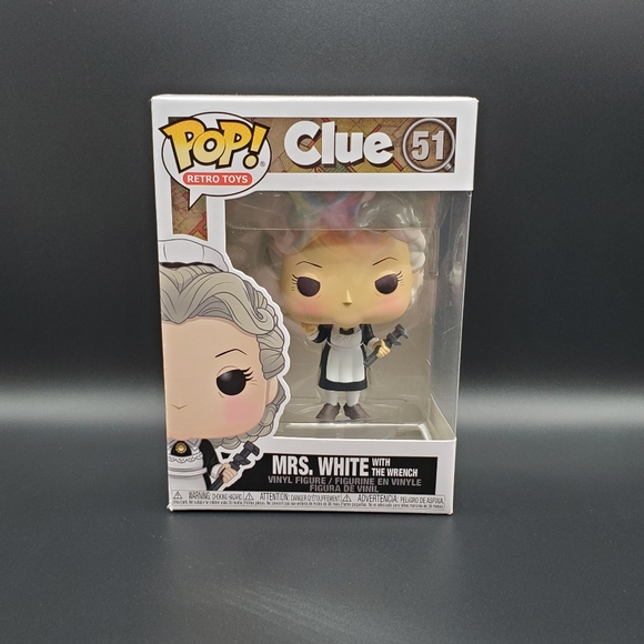 Funko Other - Funko Pop Clue Mrs White 51